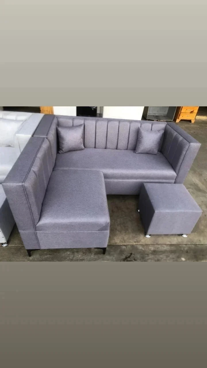 muebles y colchones - Mueble L tapizado color a elegir con 1 año de garantía 3