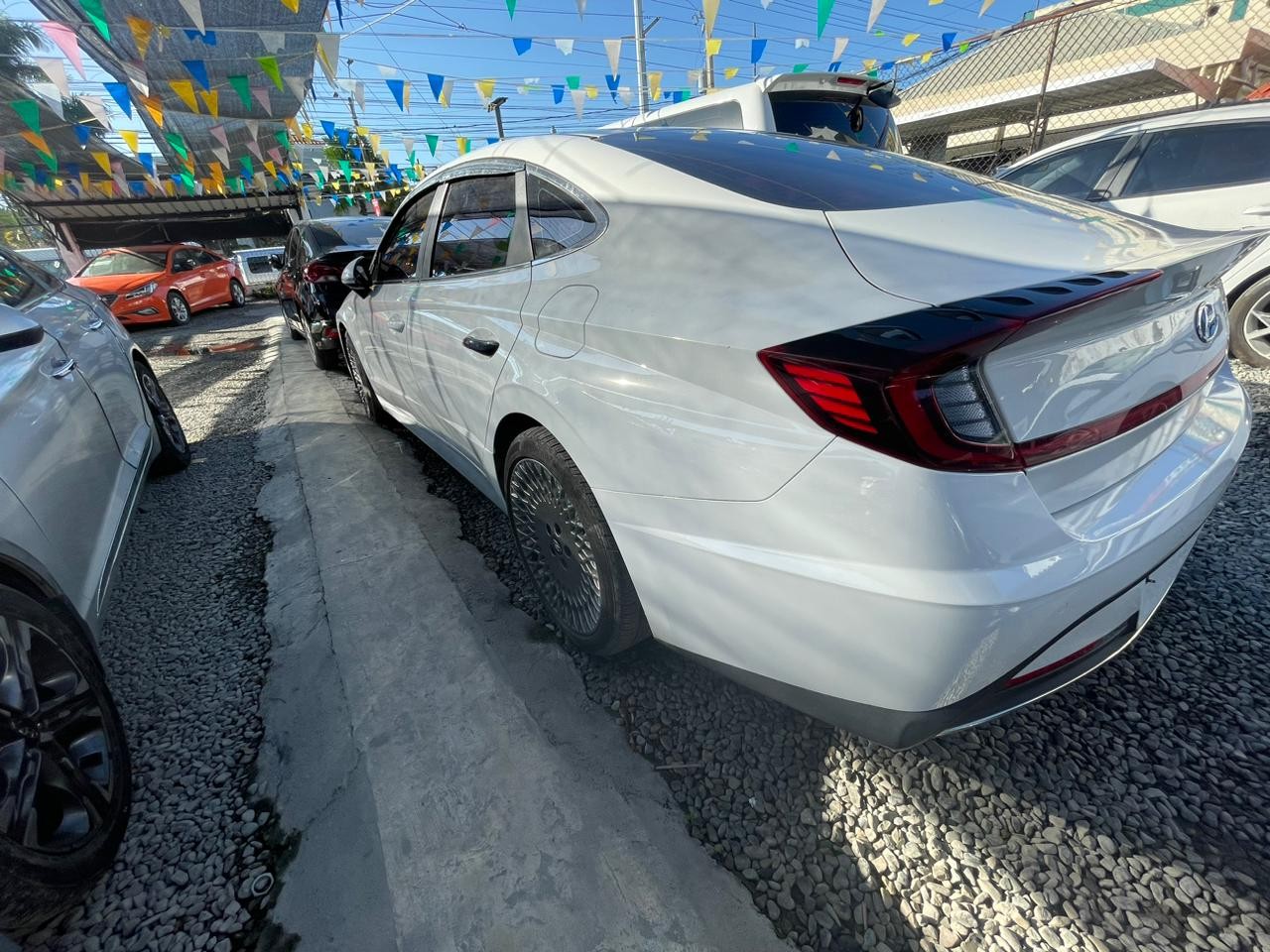 carros - HYUNDAI SONATA DN8 CAJA NUEVA 2020 BLANCO 5