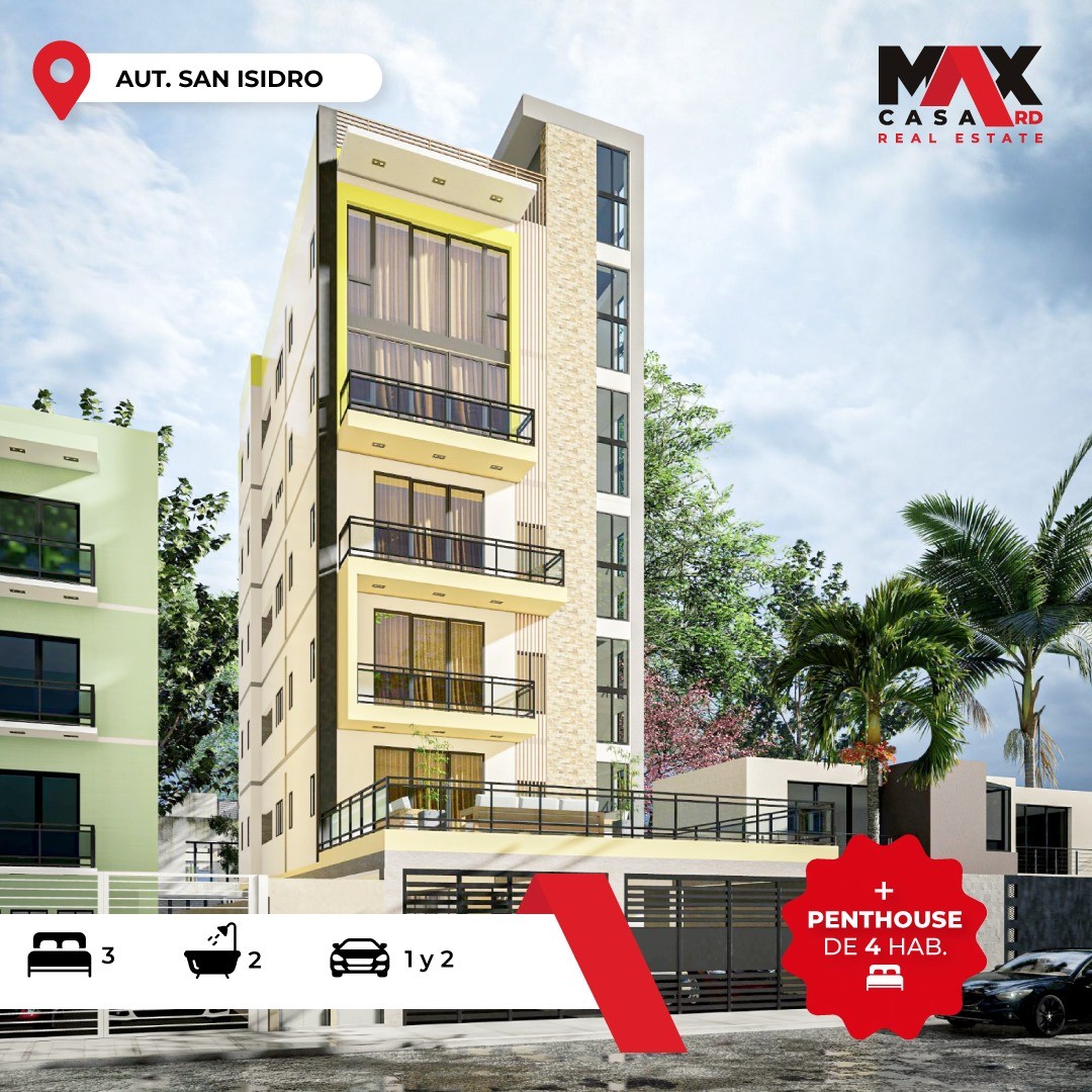 apartamentos - APARTAMENTO EN VENTA UBICADO EN SAN ISIDRO, SANTO DOMINGO ESTE 