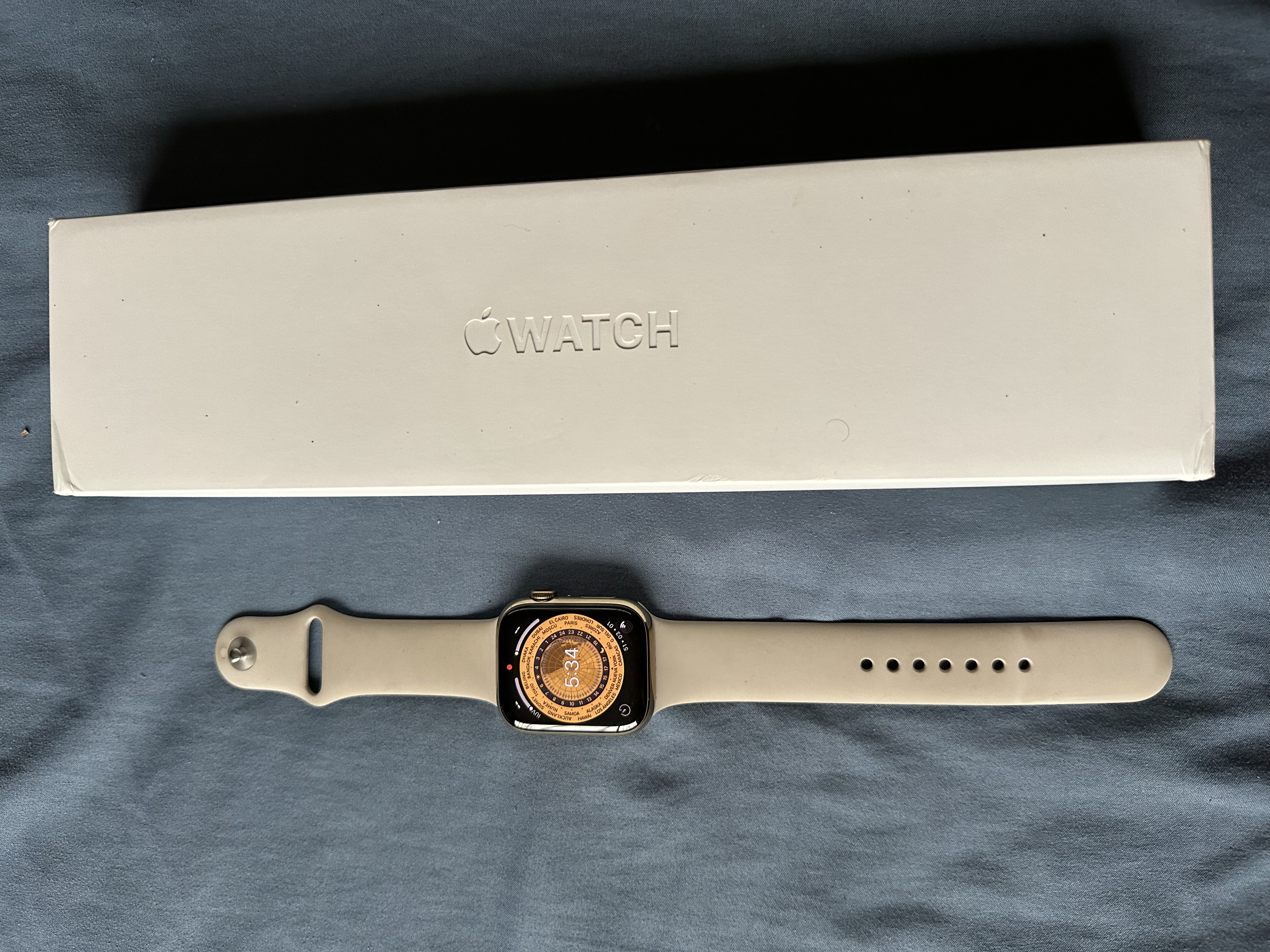 otros electronicos - Apple Watch serie 8 45mm  5