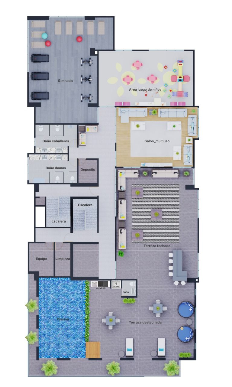 apartamentos - proyecto de apartamento de 1, 2,3 hab en Naco  7