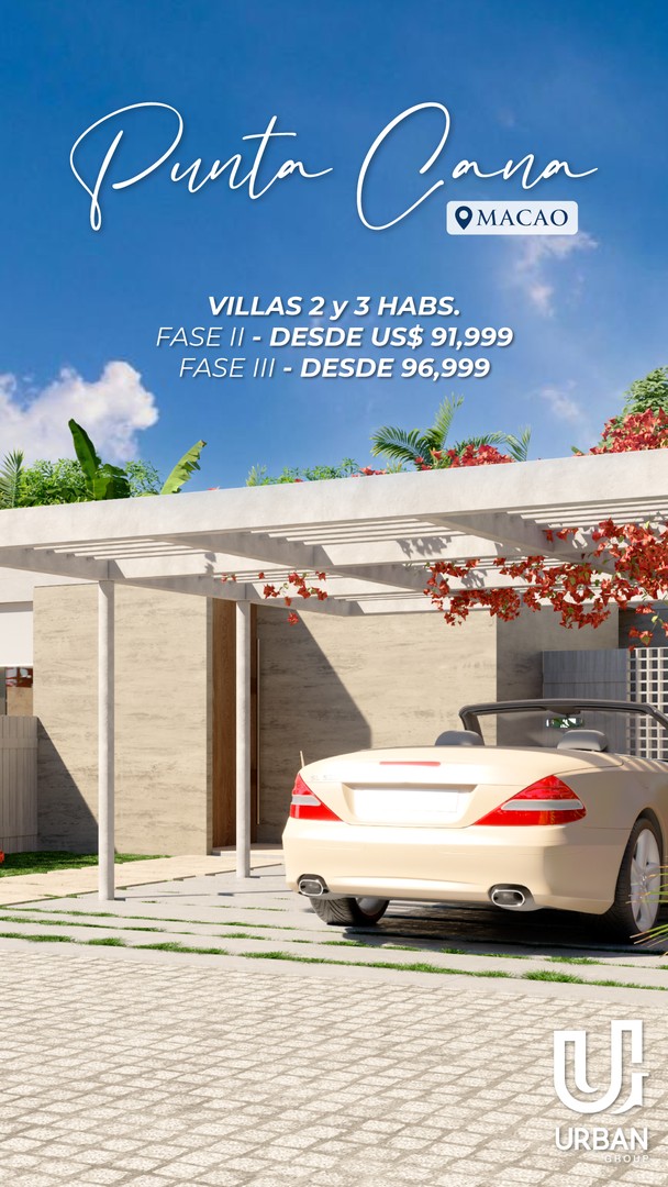 casas vacacionales y villas - Venta de Apartamentos, villas y townhouses en planos, en diferentes zonas de RD 5