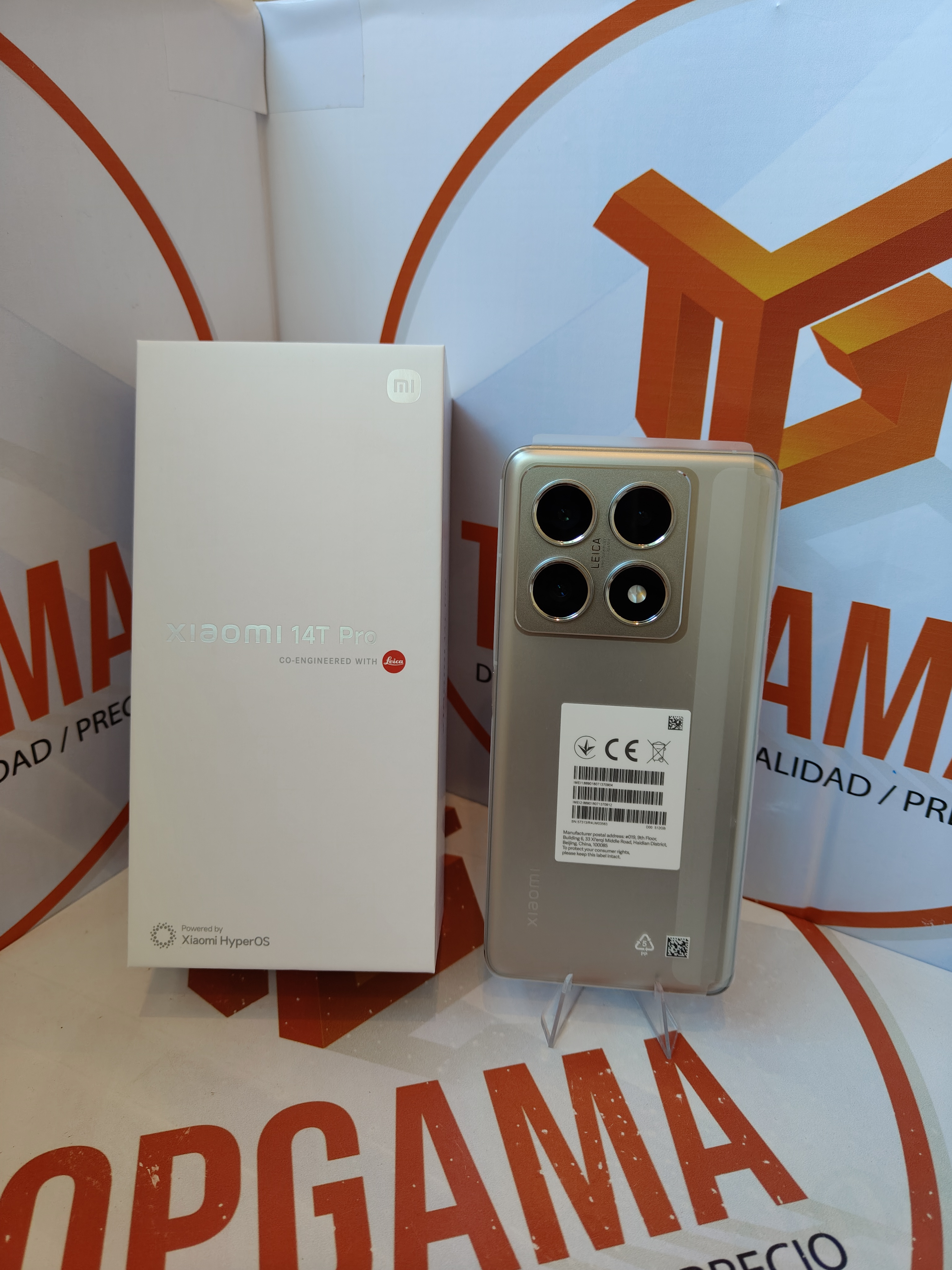 celulares y tabletas - XIAOMI 14T PRO 5G, 12 GB RAM 512 GB ROM  8