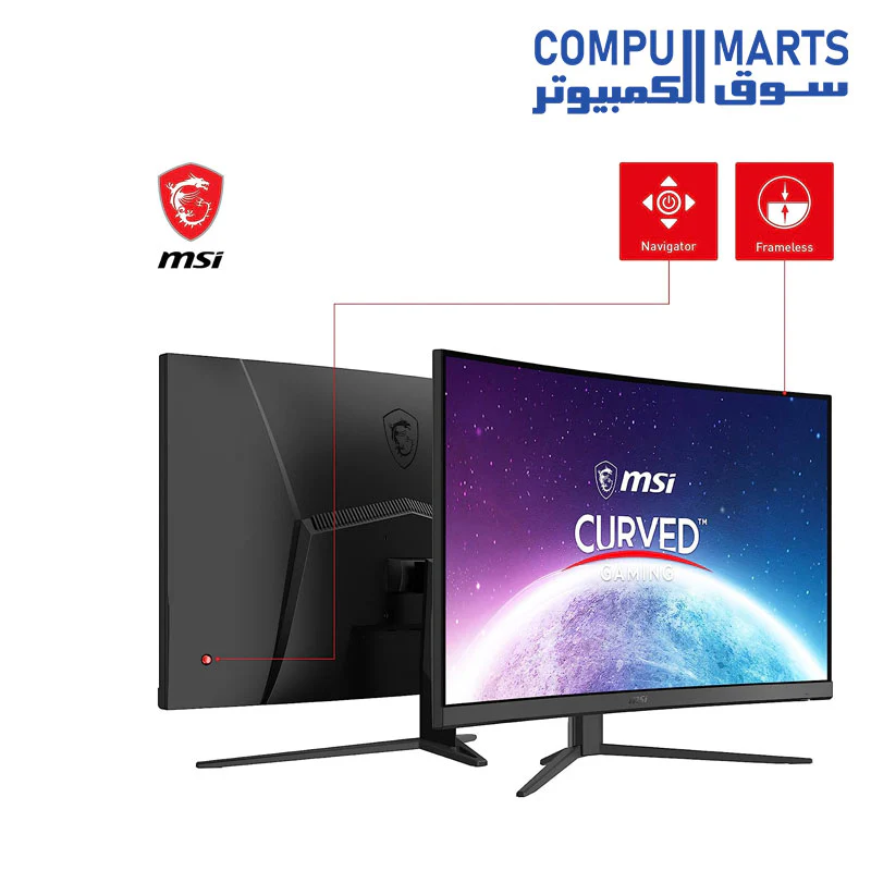 computadoras y laptops - Gaming Monitor MSI G32C4X 32 Pulg 1080p 250Hz