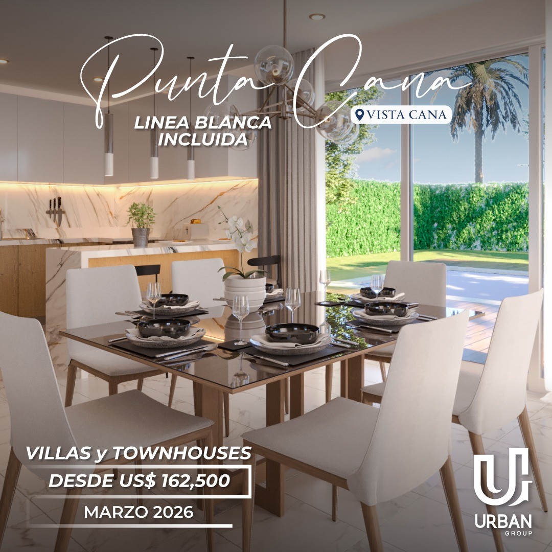 casas vacacionales y villas - Villas & Townhouses desde US$162,500 en Vistacana Punta Cana 4