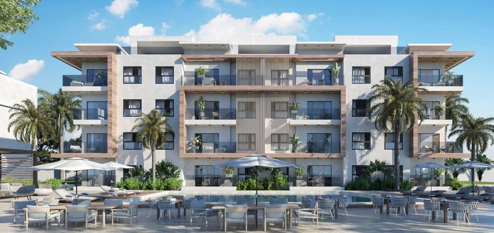 apartamentos - Proyecto en venta Punta Cana #24-1033 dos dormitorios, ascensor, piscina.
 7