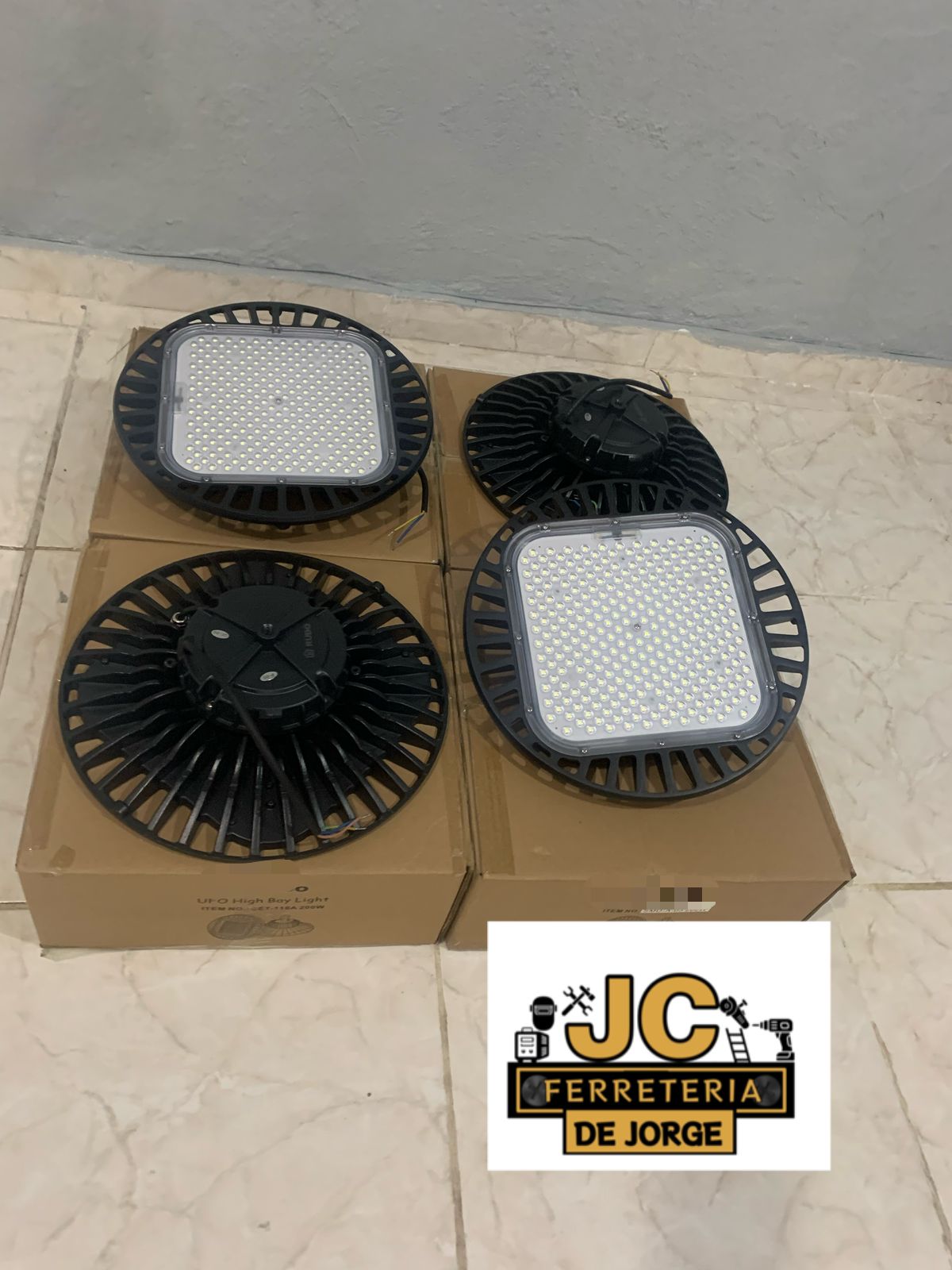 herramientas, jardines y exterior - Lampara led tipo ufo 200w 1