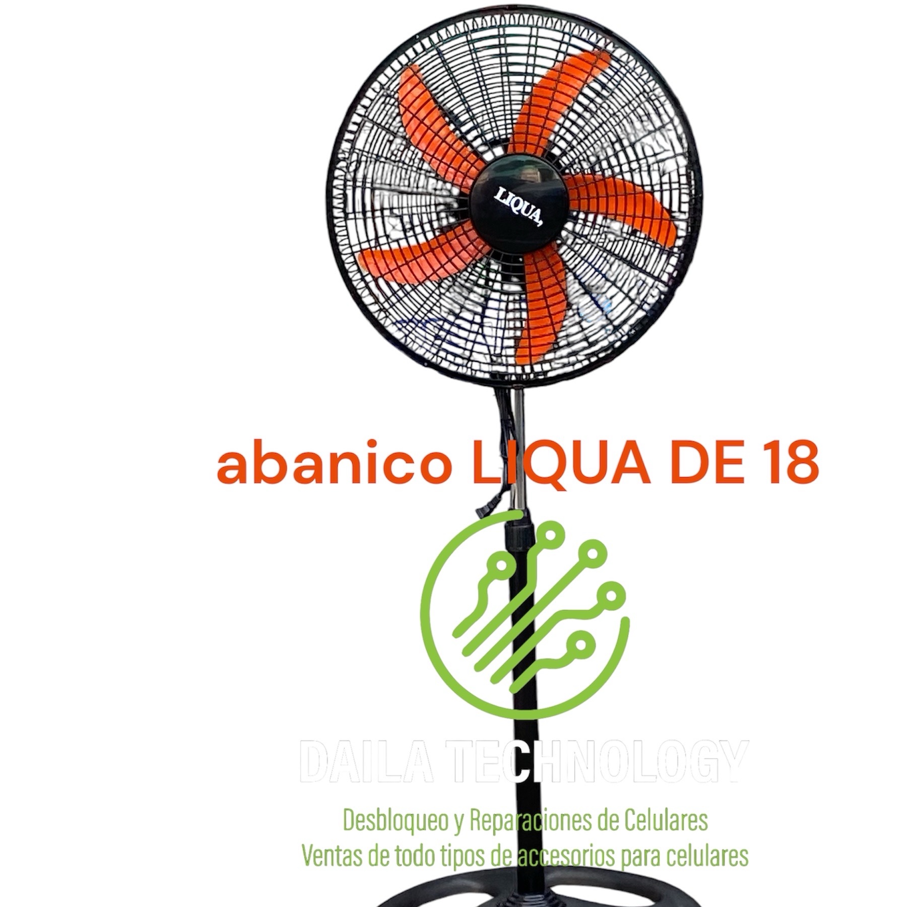 aires acondicionados y abanicos - abanico ciclon LIQUA 4 apas 