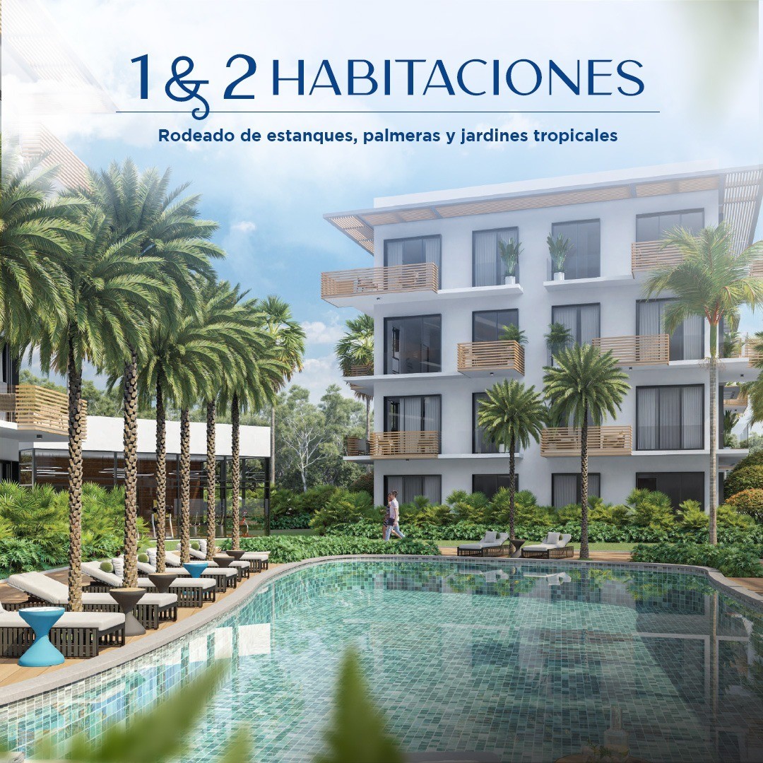 apartamentos - Taman 🍃, Proyecto unico de apartamentos en Punta Cana