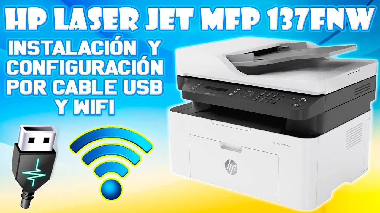 impresoras y scanners -  HP LASERJET PRO MFP M137FNW MULTIFUNCTION PRINTER – COPIA,ESCANER ,Wi-Fi ,LAND 