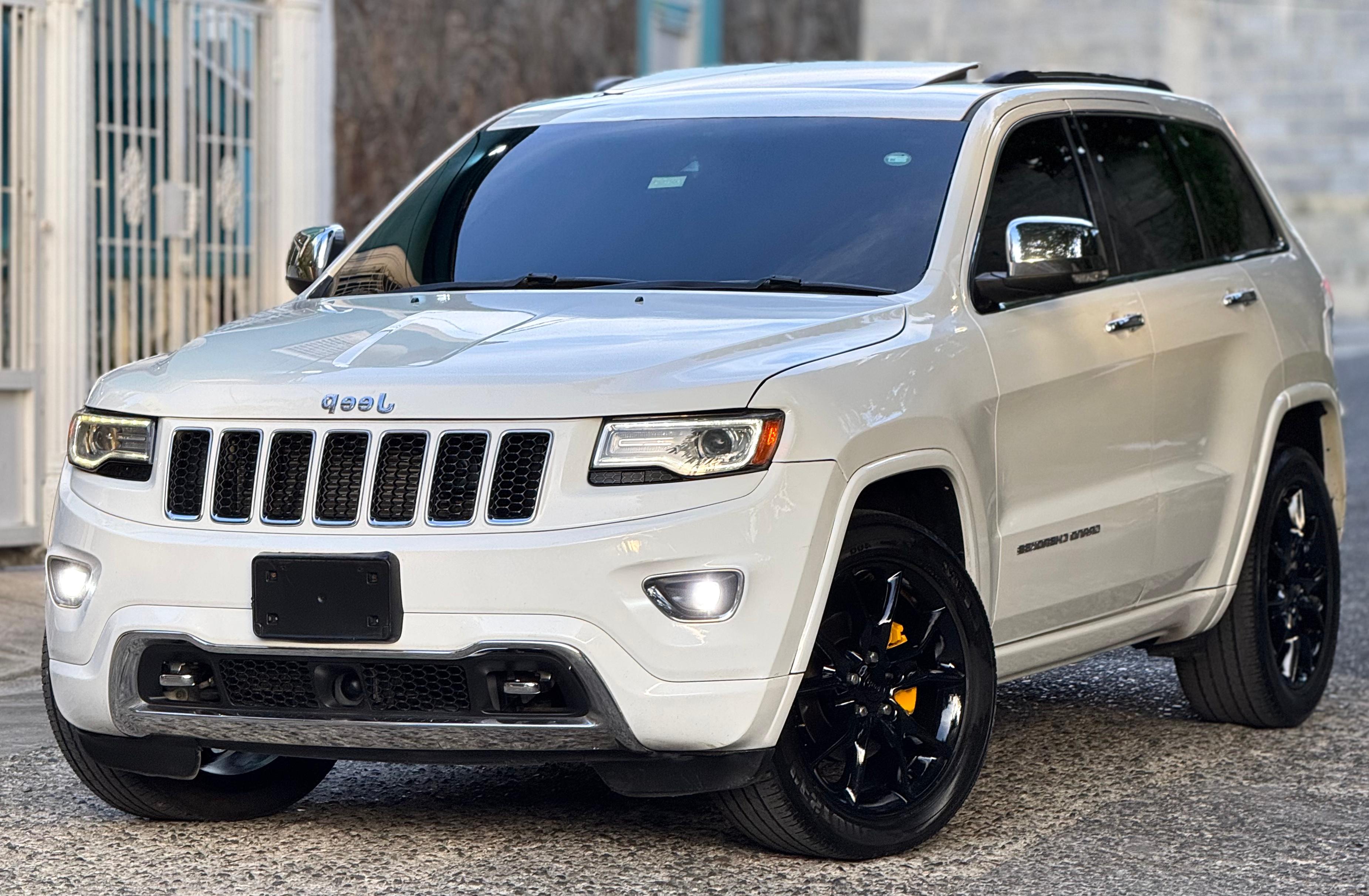 jeepetas y camionetas - Jeep Grand Cherokee Overland 2014 4x2  $969,000