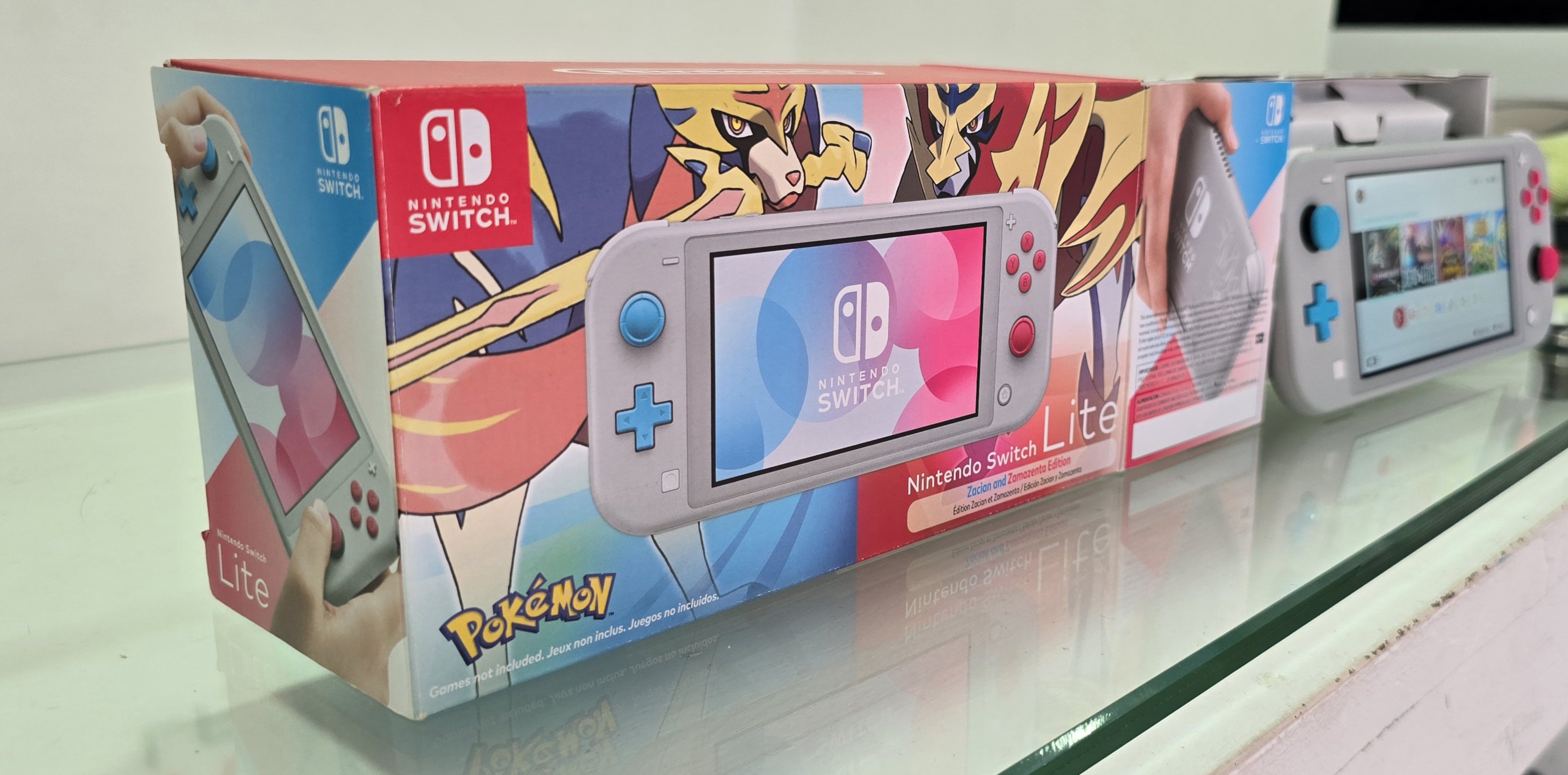 consolas y videojuegos - Nintendo Switch lite Edicion Pokemon americana New 2