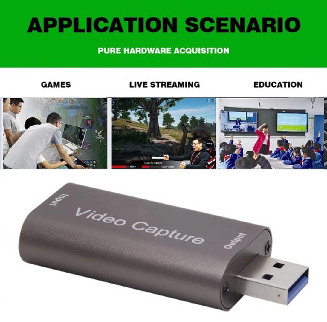 accesorios para electronica - Capturadora de vídeo HDMI a USB 3.0. 1