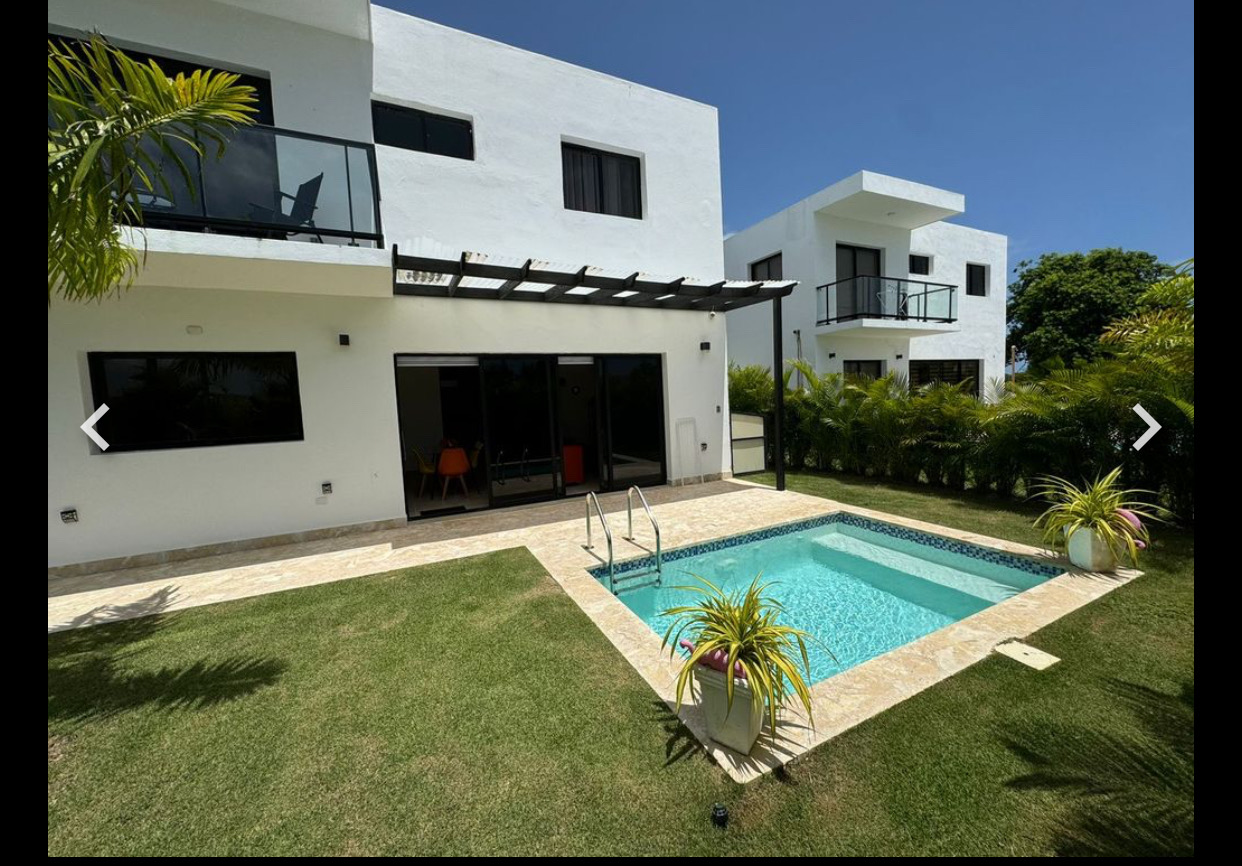 casas vacacionales y villas - villa en punta cana vista cana 6