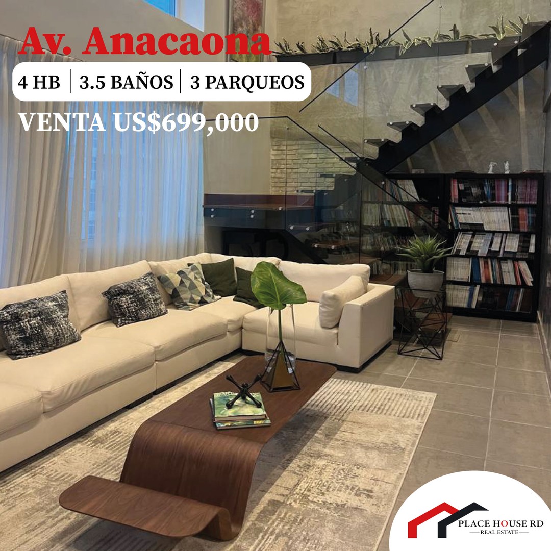 penthouses - VENTA DE PENTHOUSE 4H UBICADO EN AV. ANACAONA