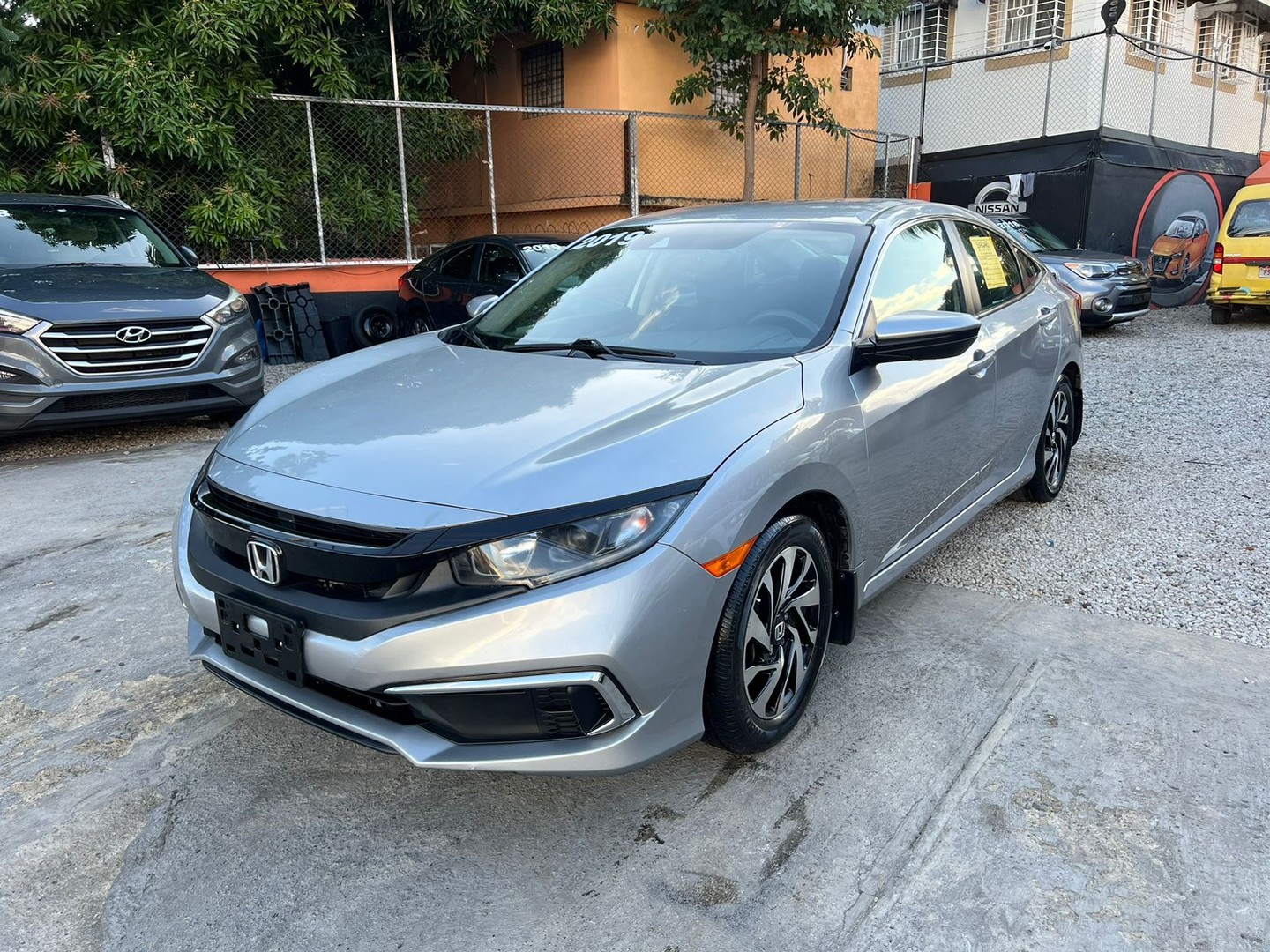 carros - HONDA CIVIC LX 2019 GRIS PLATA "RECIEN IMPORTADO" 7