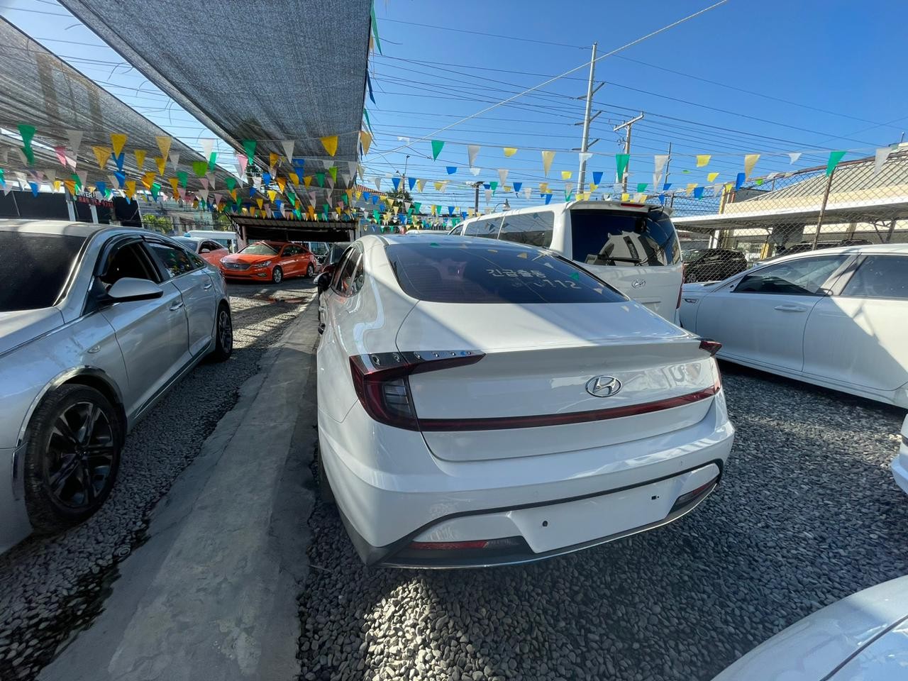 carros - HYUNDAI SONATA DN8 CAJA NUEVA 2020 BLANCO 4