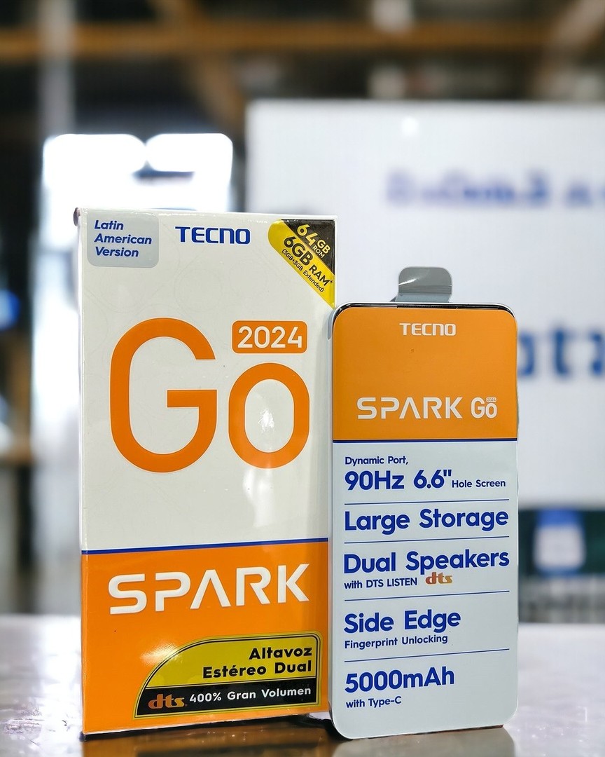 celulares y tabletas - TECNO Spark Go 2024 6/64GB