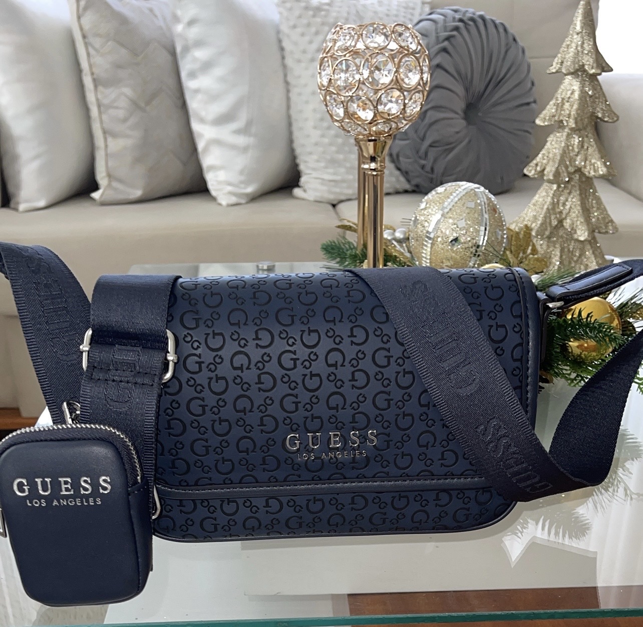 carteras y maletas - cartera guess totalmente nueva interesados
