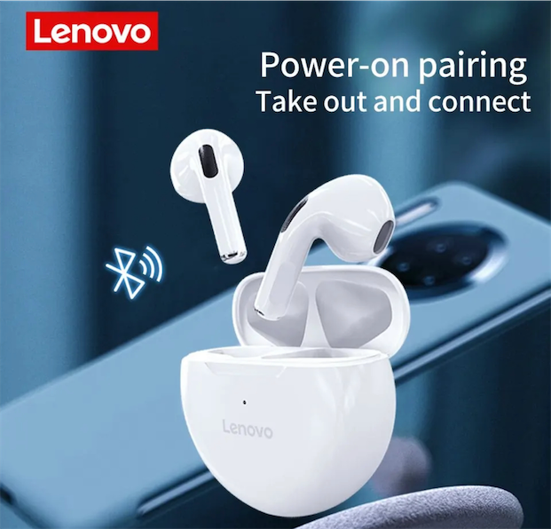 camaras y audio - Lenovo-auriculares inalámbricos HT38