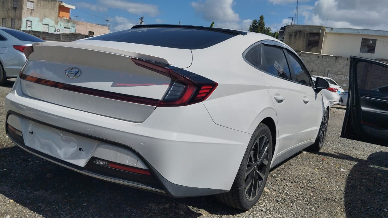 carros - HYUNDAI SONATA DN8 CAJA NUEVA 2020 BLANCO 5