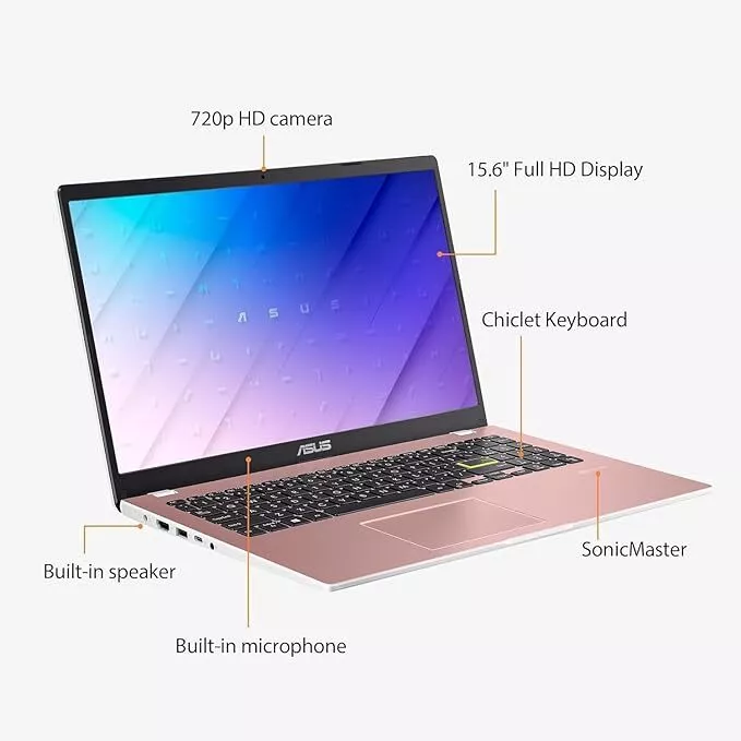 computadoras y laptops - asus 128gb 4gb win11, intel 1.10gh 15.6fhd ofi 16 5