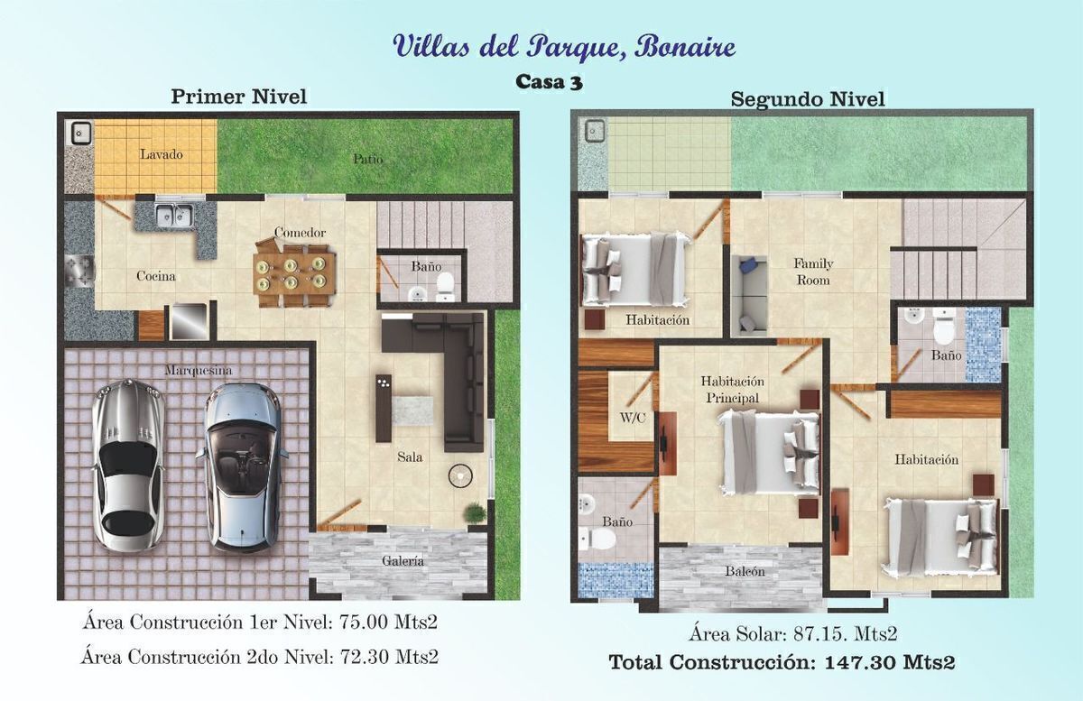 casas - Villas bonaire, alma rosa II 4