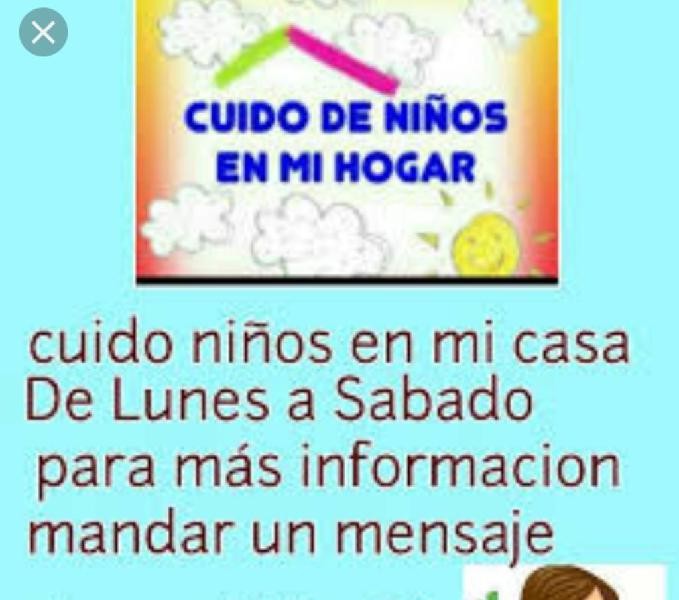 servicios profesionales - Cuidado de niños desde mi casa