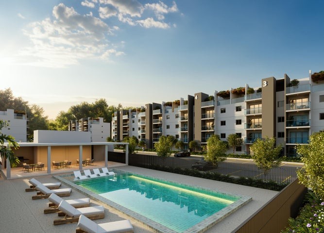apartamentos - Proyecto en venta Punta Cana #24-1711 dos dormitorios, piscina, gimnasio, ascen
 9