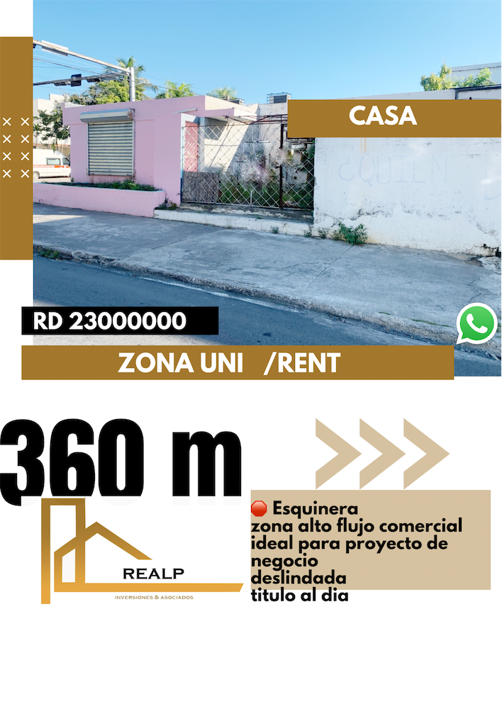 casas - Esquinera en zona altamente comercial 0