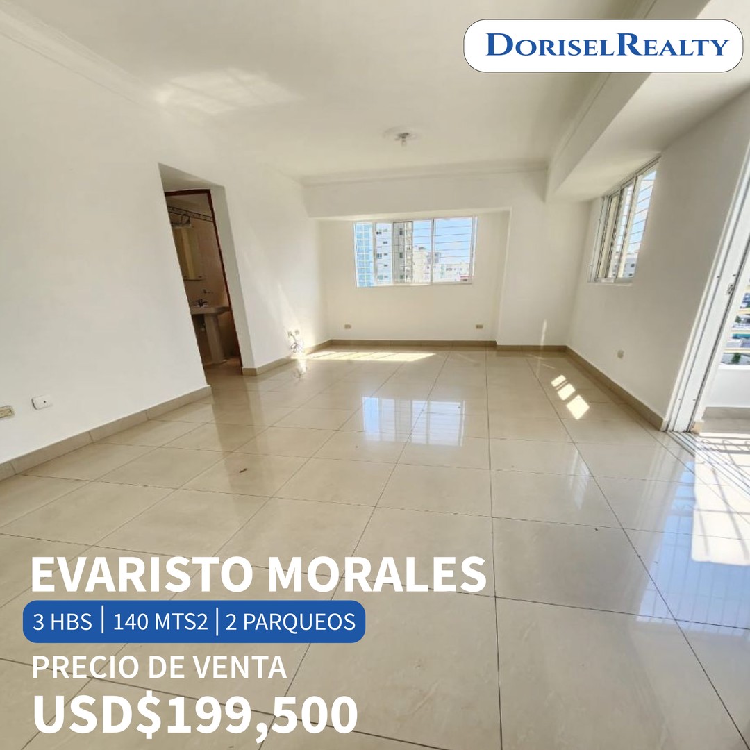 apartamentos - VENTA DE APARTAMENTO CLASICO EN LO MEJOR DE EVATISTO MORALES 0