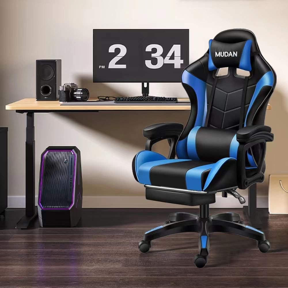 muebles y colchones - Silla Gaming Reclinable y Ajuste de Altura 2