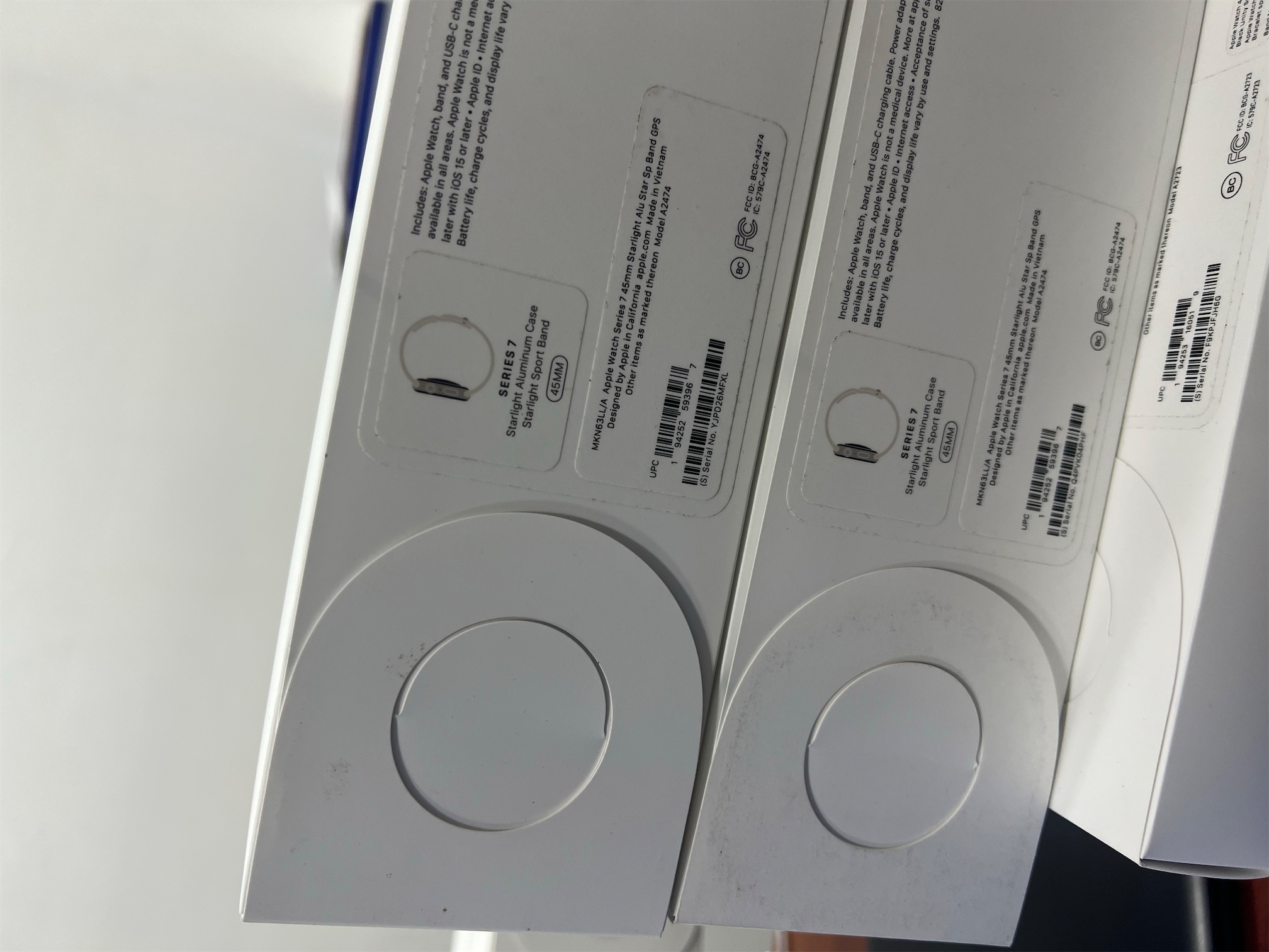 celulares y tabletas - Apple Watch serie 7 45 MM starlight. Nuevo sellado