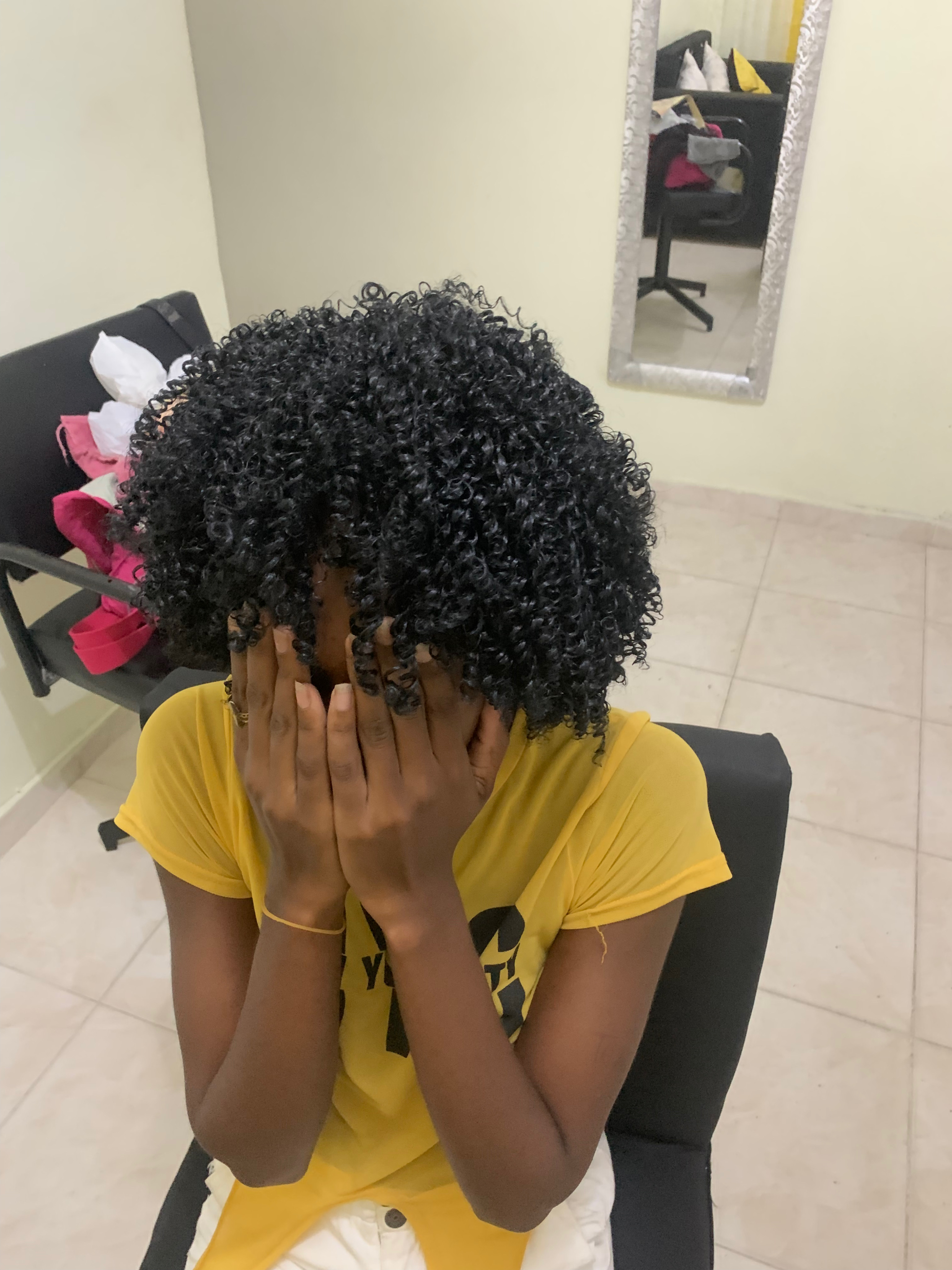 servicios profesionales - postura de extensiones afro