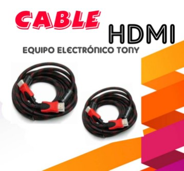 accesorios para electronica - Cable HDMI y VGA en diferentes tamaños