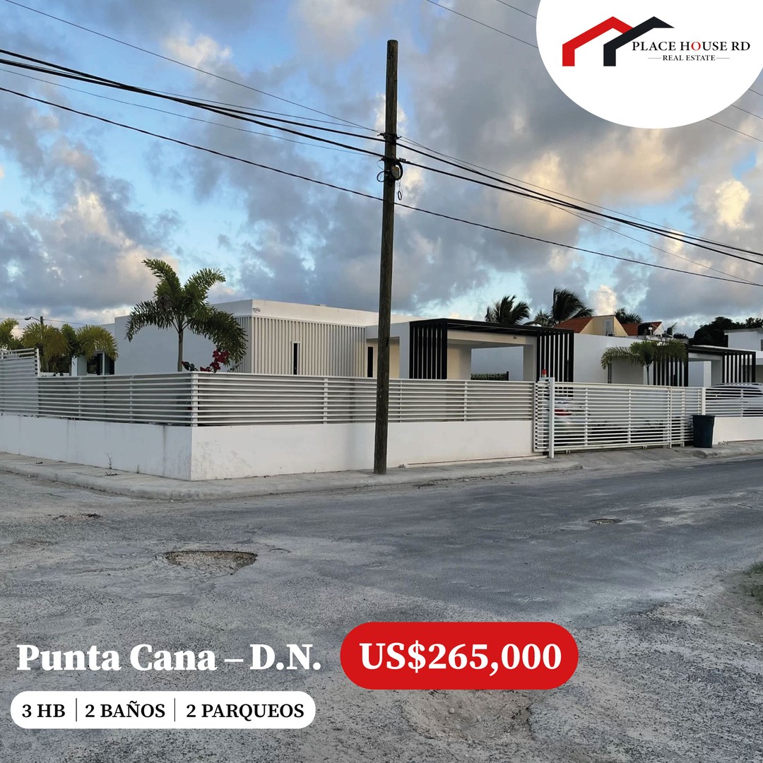 casas - VENTA DE CASA AMUEBLADA UBICADA EN PUNTA CANA