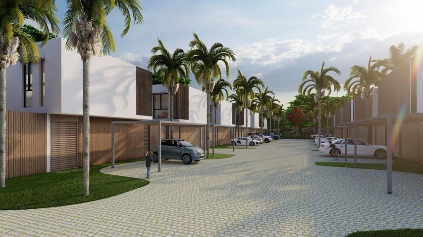 casas - Proyecto en venta Punta Cana #22-3568 tres Hab. jardín privado con piscina
 6