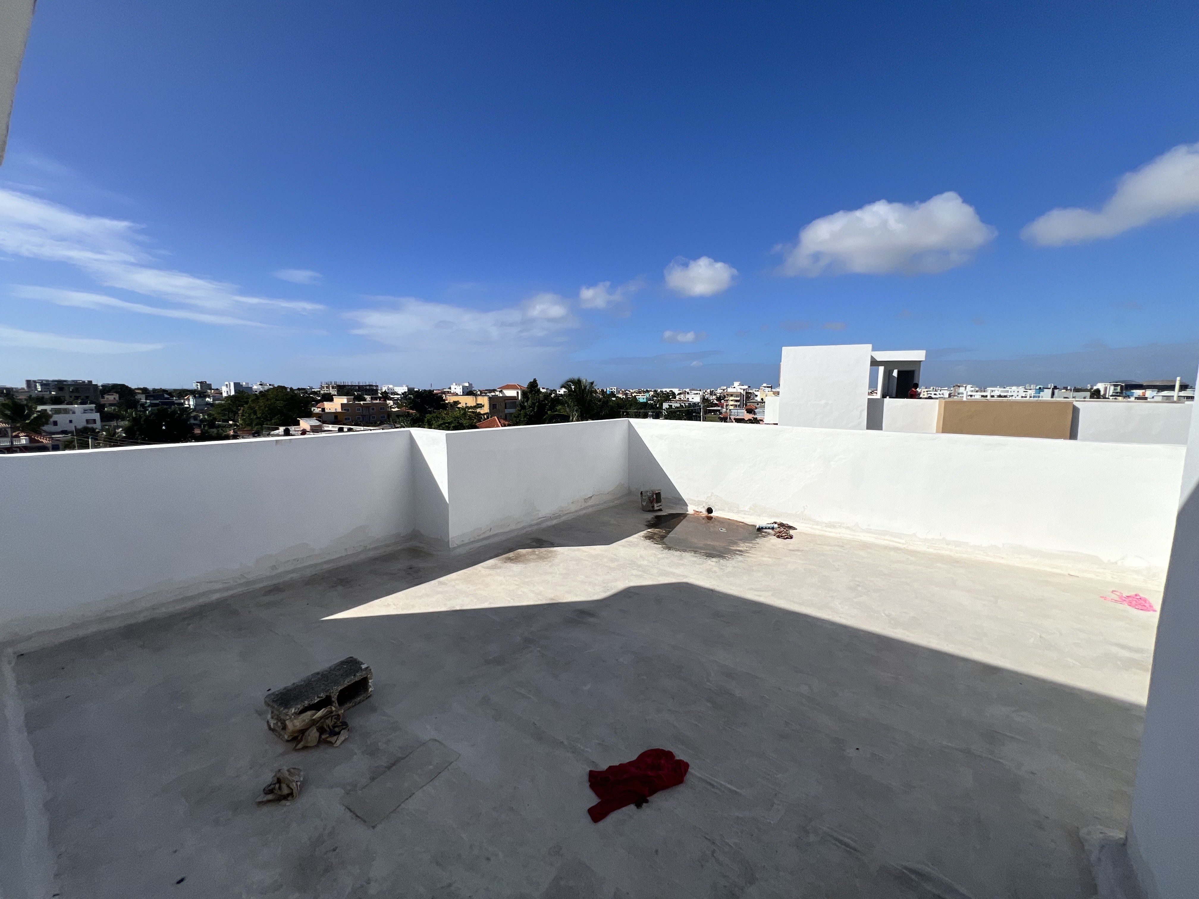 apartamentos - venta de apartamento 4ta con terraza en autopista de san Isidro Santo Domingo 