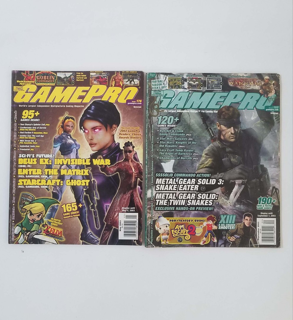 libros y revistas - Lote revistas GamePro [Completas, como nuevas] 2