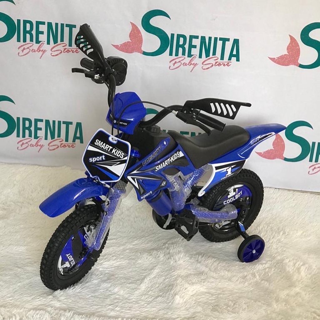 juguetes - bicicleta tipo motocross con sonido para niños de 2-4 años taza ancha Nuevas 