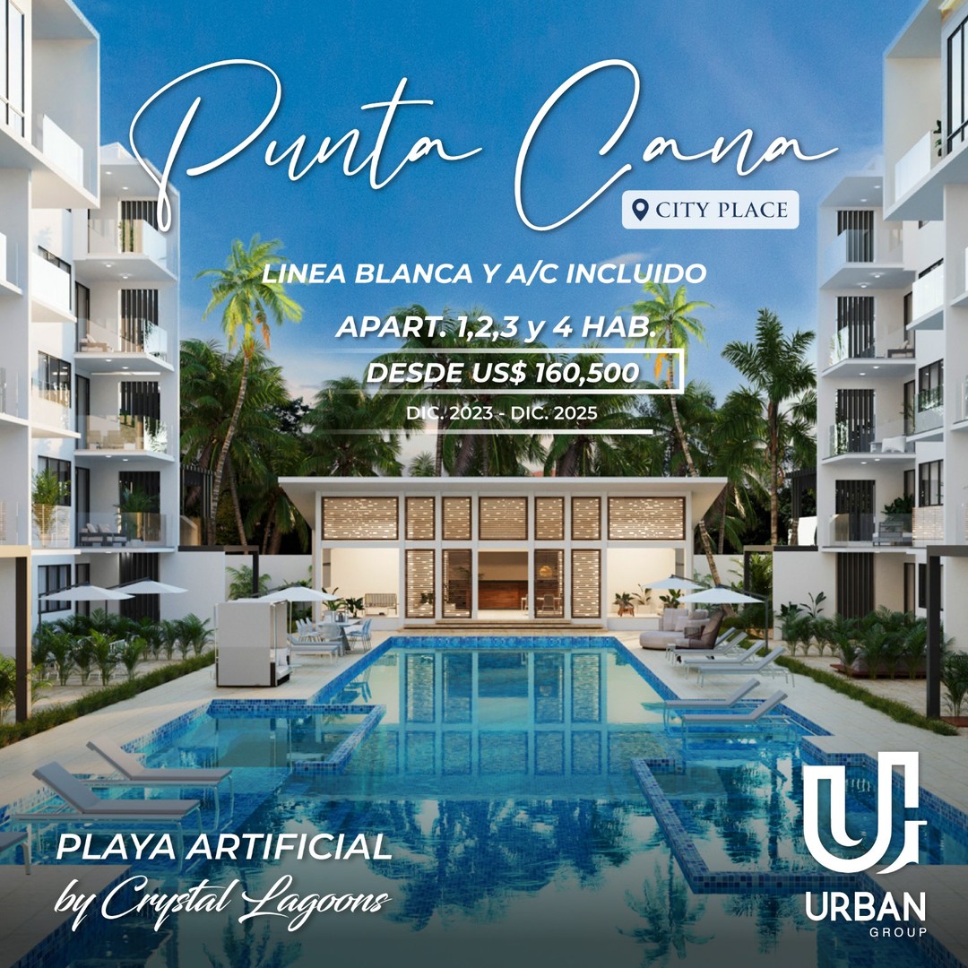 apartamentos - Apartamentos Listos y en Planos con Linea Blanca y AC Punta Cana 1