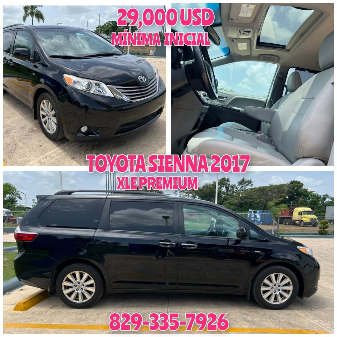 jeepetas y camionetas - TOYOTA SIENNA  2017.                     1