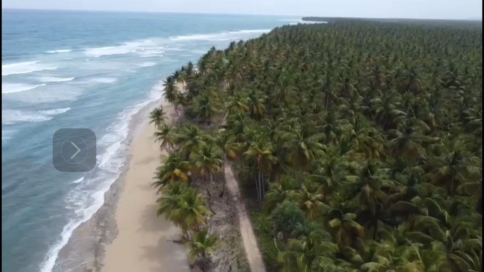 solares y terrenos - VENTA DE TERRENO CON PLAYA PLAYA DE PRIMERA LINEA 