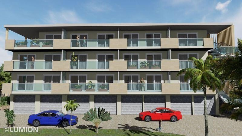 apartamentos - Proyecto en venta La Romana #24-1487 un dormitorio, parqueadero, seguridad.
 3