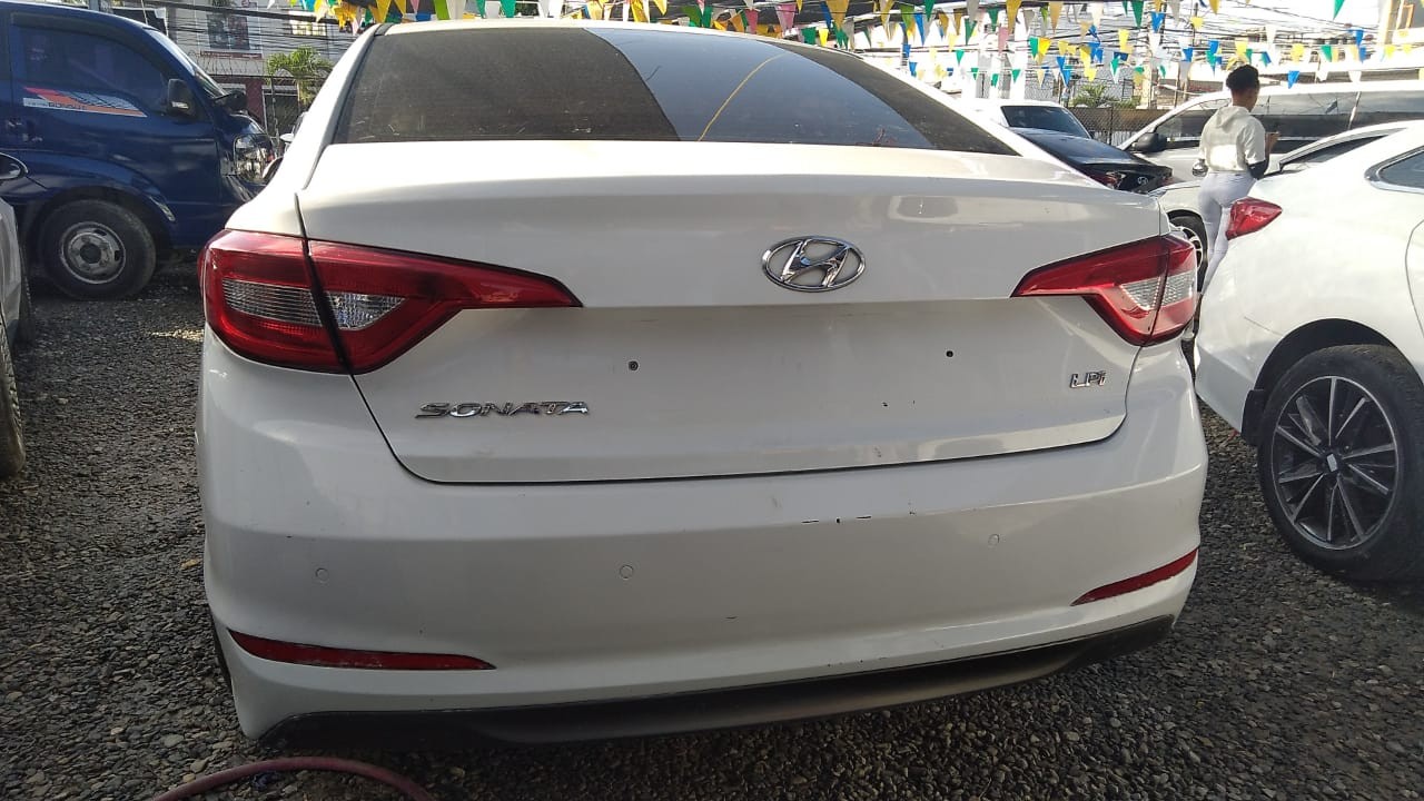 carros - HYUNDAI SONATA LF 2017 BLANCO 6