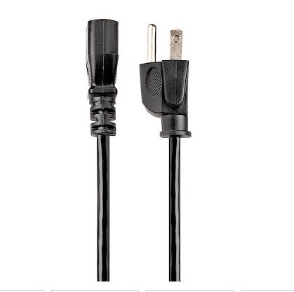 accesorios para electronica - Cable de Alimentación US Plug de 6ft 3 Clavijas  3