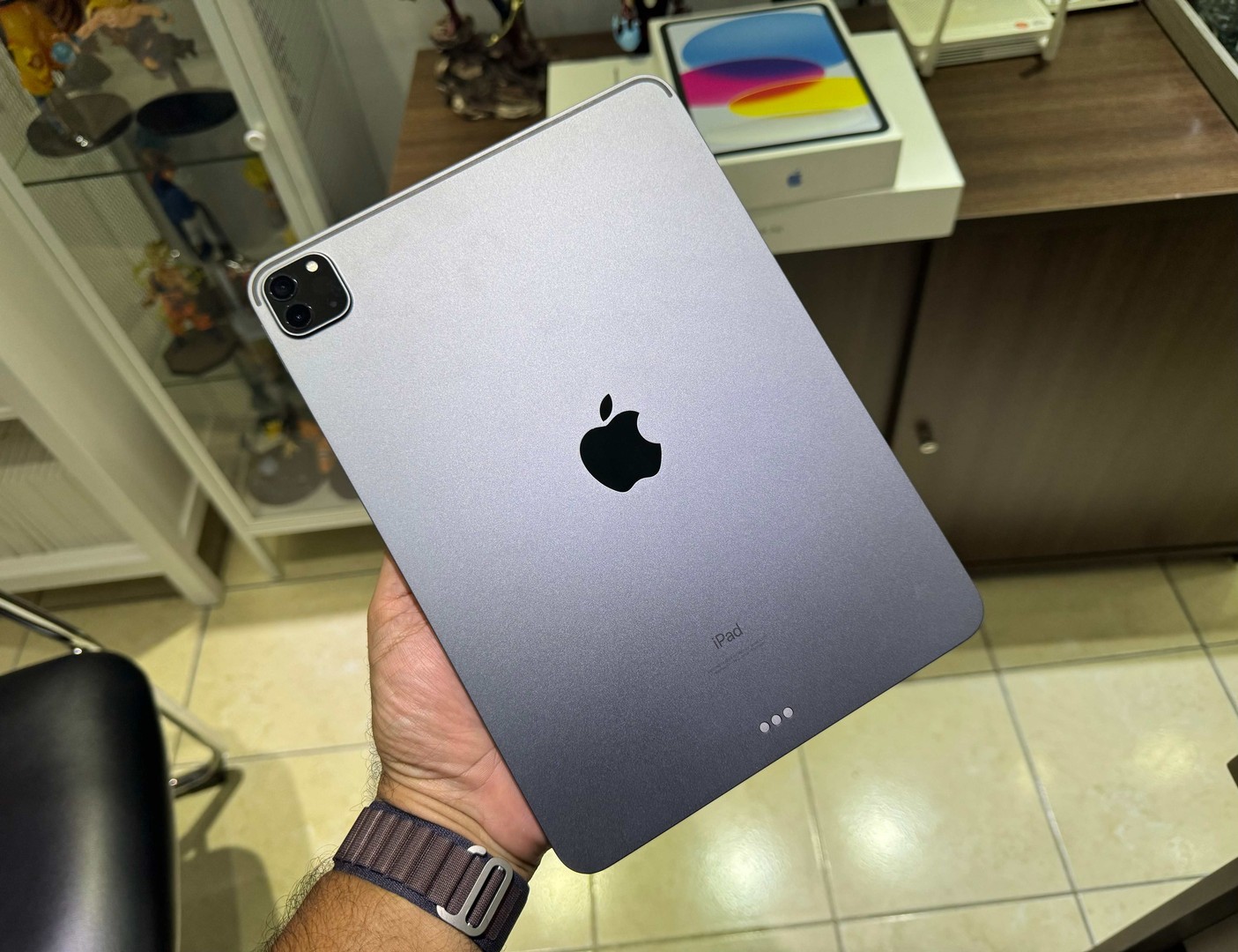 celulares y tabletas - iPad Pro 11 - inch 3ra Generación 128GB/ M1 Apple Wi-Fi Como Nueva $ 31,500 NEG 0