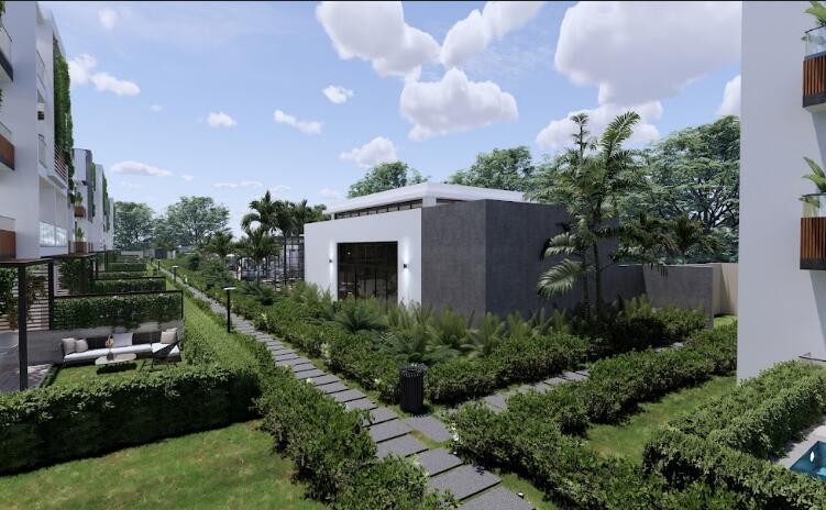 apartamentos - Proyecto en venta Punta Cana #24-317 un dormitorio, piscina, parqueo.
 5