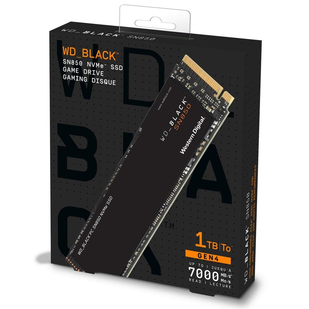 accesorios para electronica - SSD NVME Western Digital SN850X 1TB Gen4 PCIe