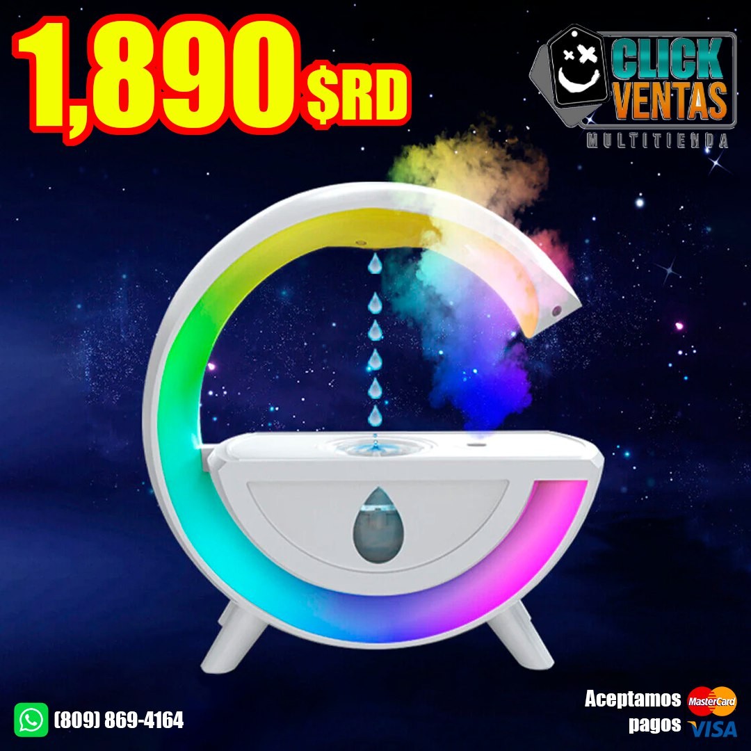 otros electronicos - Humidificador led, humidificador, luces, ambientador, LED,
 4